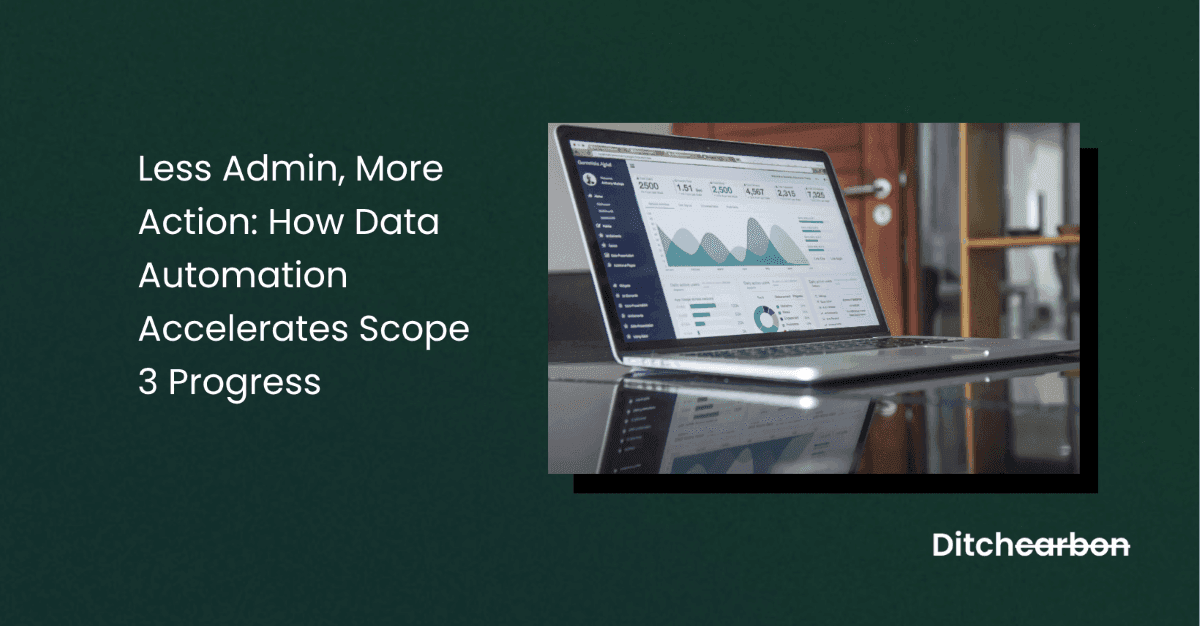 Automated Scope 3 emissions tracking enabling strategic action