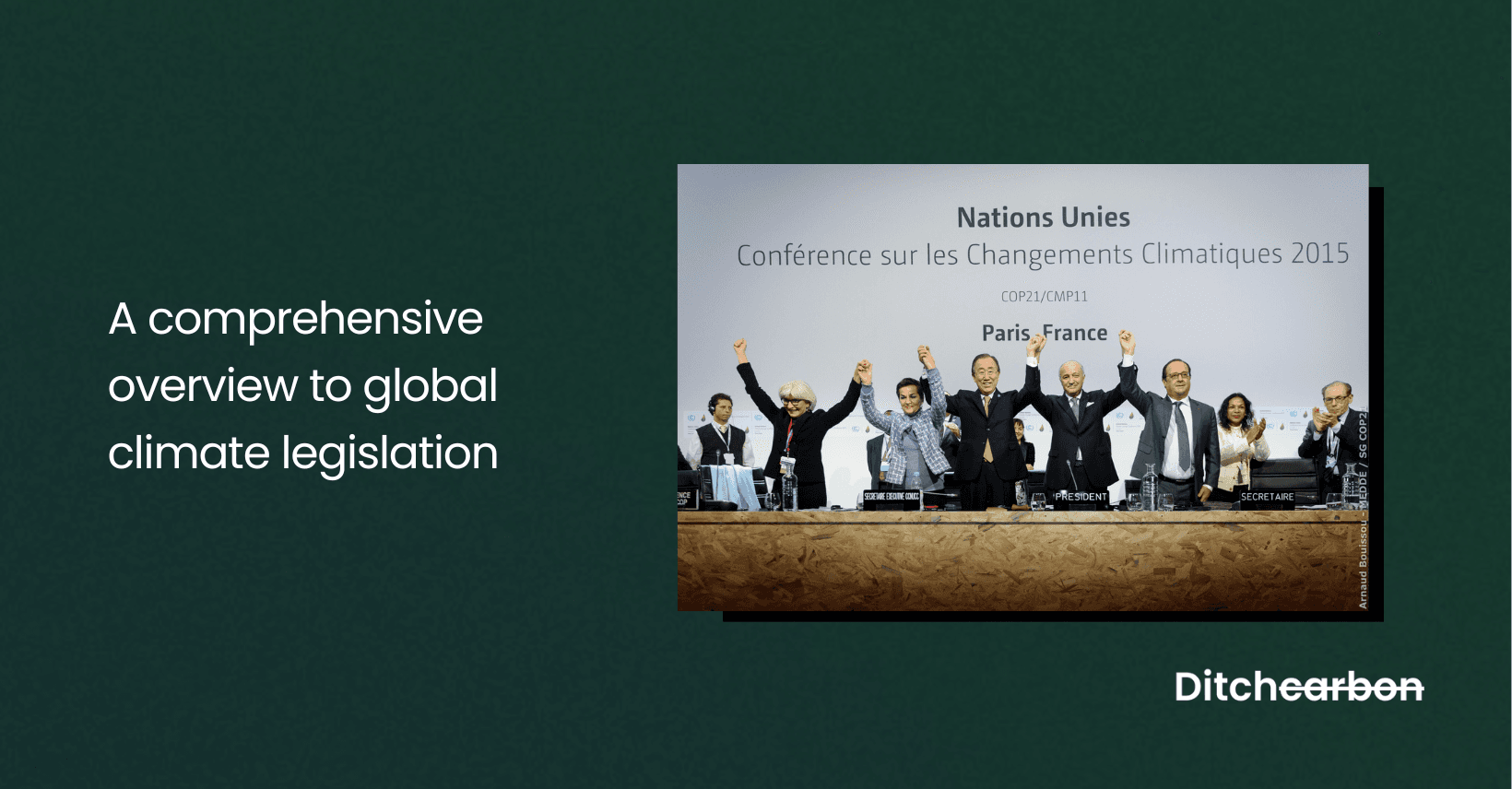 A comprehensive overview of global climate legislation