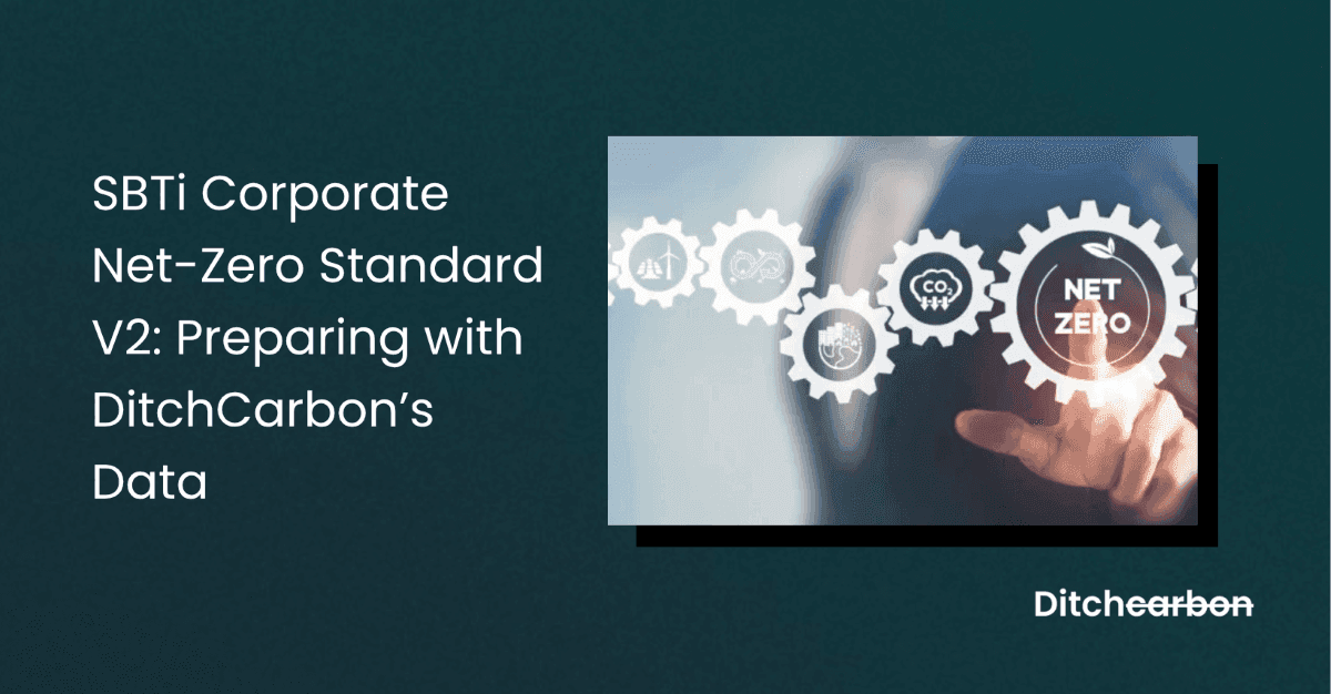 SBTi net zero gears illustration with a hand pressing the Net Zero icon
