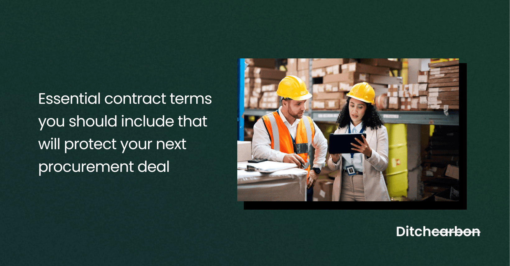 Essential Contract Terms That Will Protect Your Next Procurement Deal