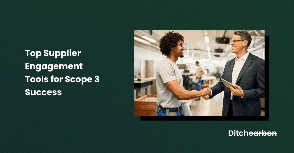 Top Supplier Engagement Tools for Scope 3 Success