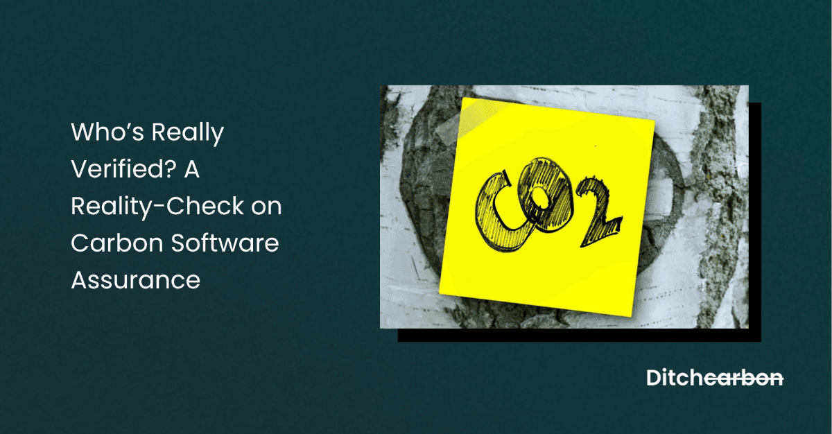 Who's Really Verified? A Reality Check on Carbon Software Assurance