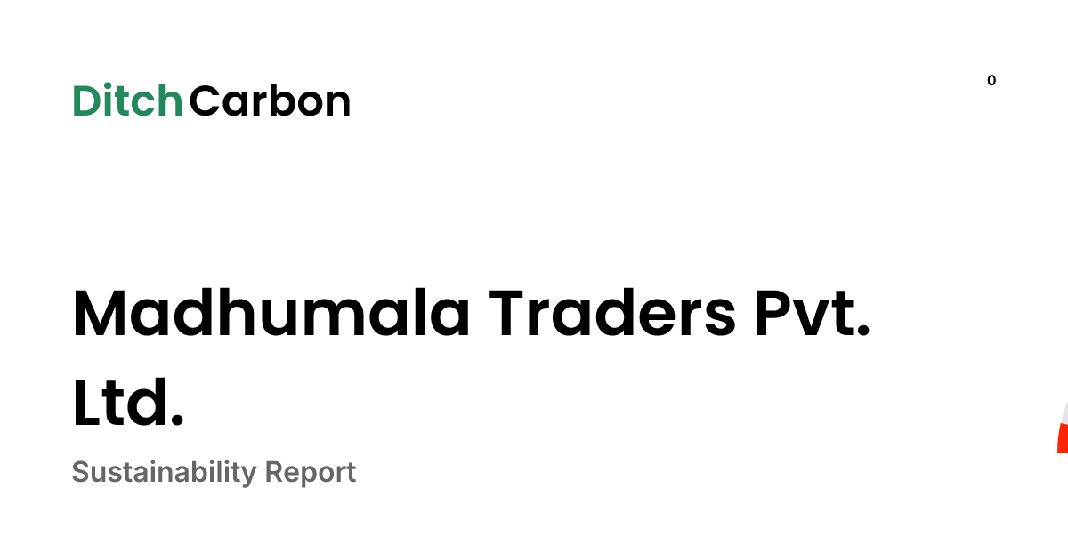 Madhumala Traders Pvt. Ltd. Emissions Breakdown & Climate Score ...